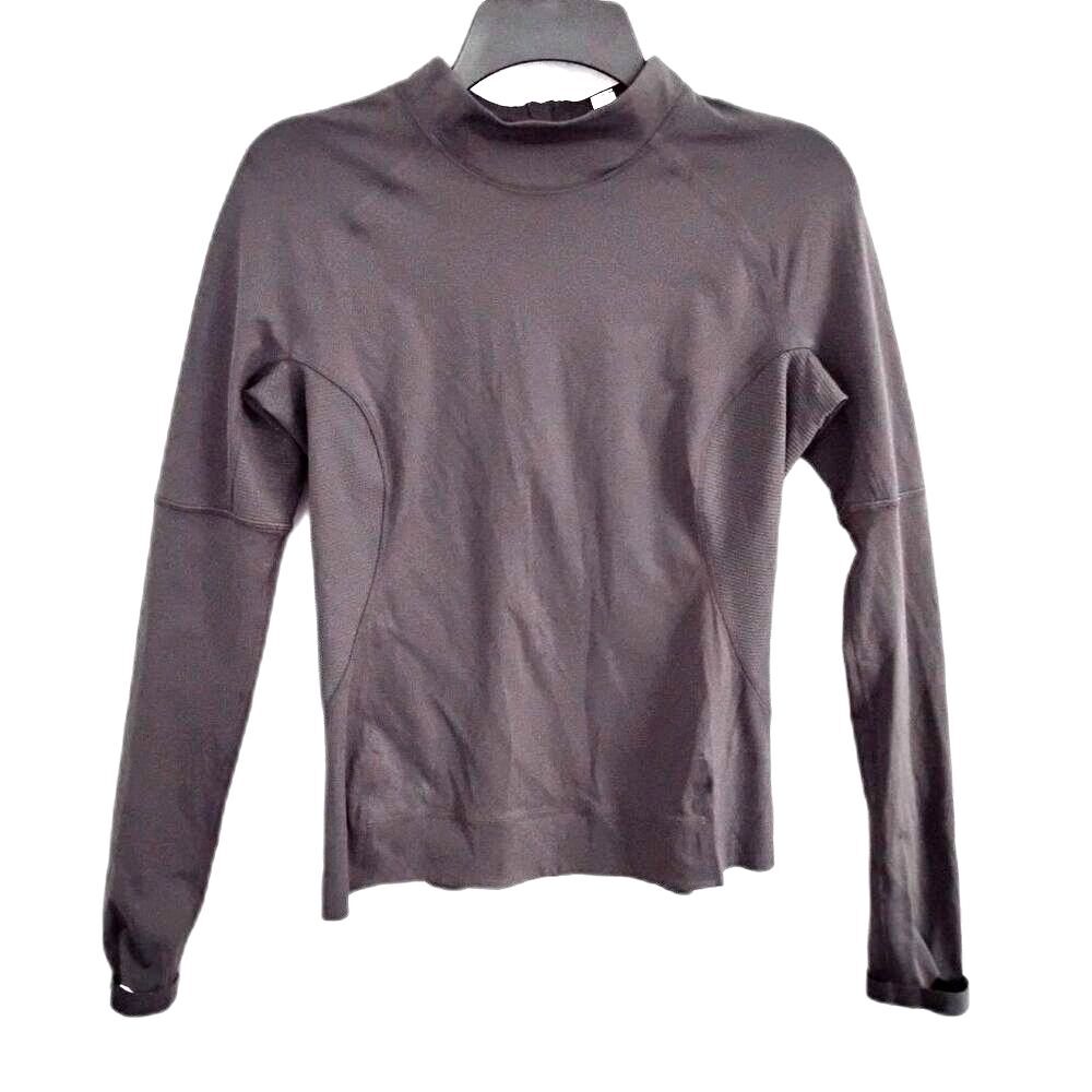 Lululemon Quickflash Pullover Size 6 Graphite Grey